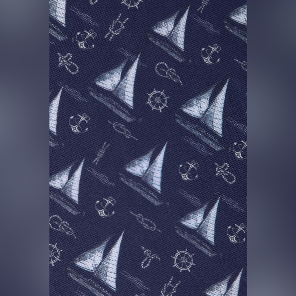 Unique Vintage Dolly and Dotty 50s Darlene Nautical Sailboats Swing Dress, NWT! - Picture 12 of 15